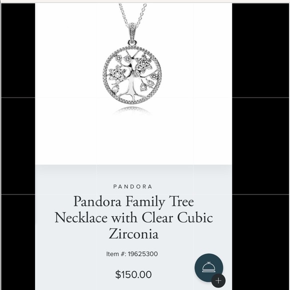 Pandora Family Tree Necklace - Picture 8 of 8